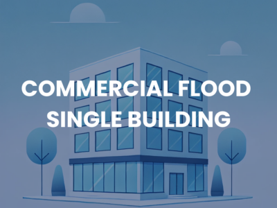 Single Building Commercial Flood Insurance