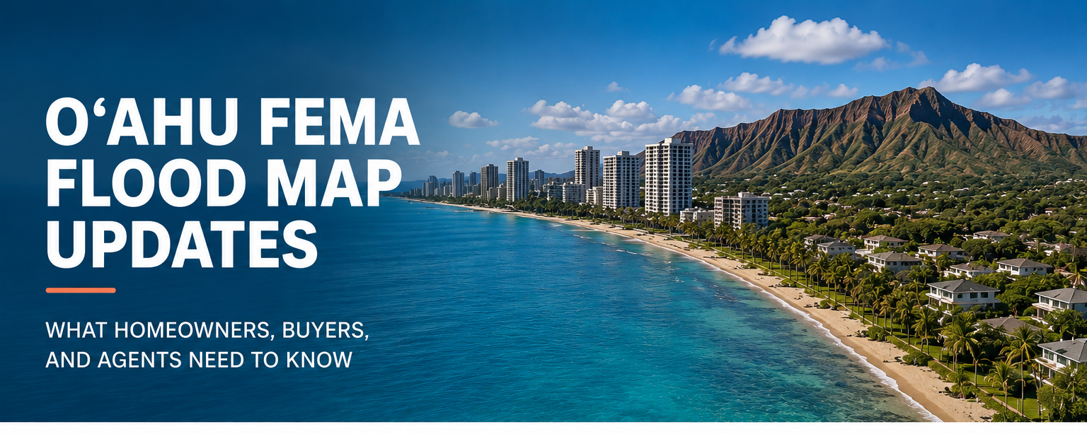 Oʻahu FEMA flood map updates and private flood insurance options