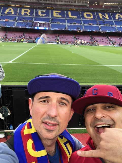 Camp Nou stadium in Barcelona
