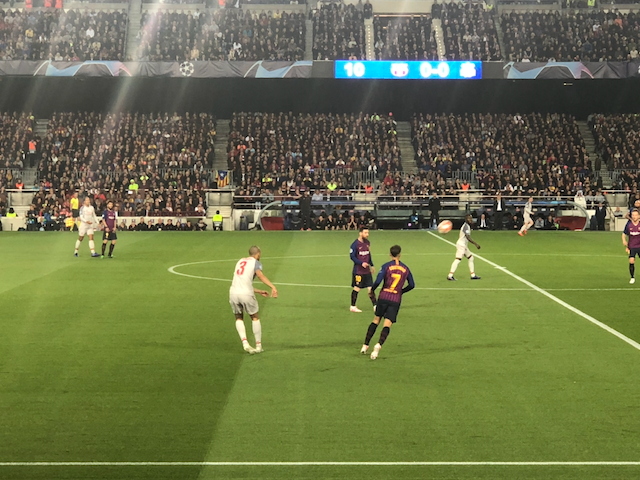 Lionel Messi tribute or display photographed by the Flow team