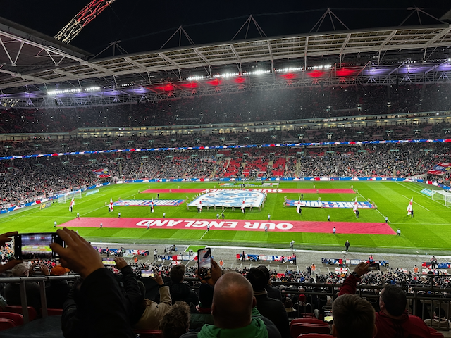 Wembley Stadium in England